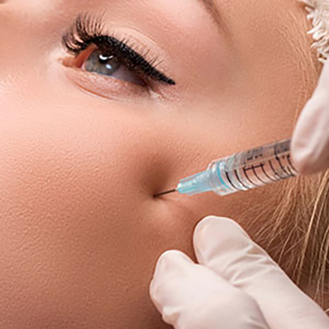 Image of patient being treated with Radiesse®